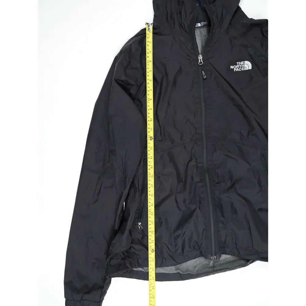 The North Face DryVent Waterproof Rain Jacket Black Hooded Shell Gorpcore Large